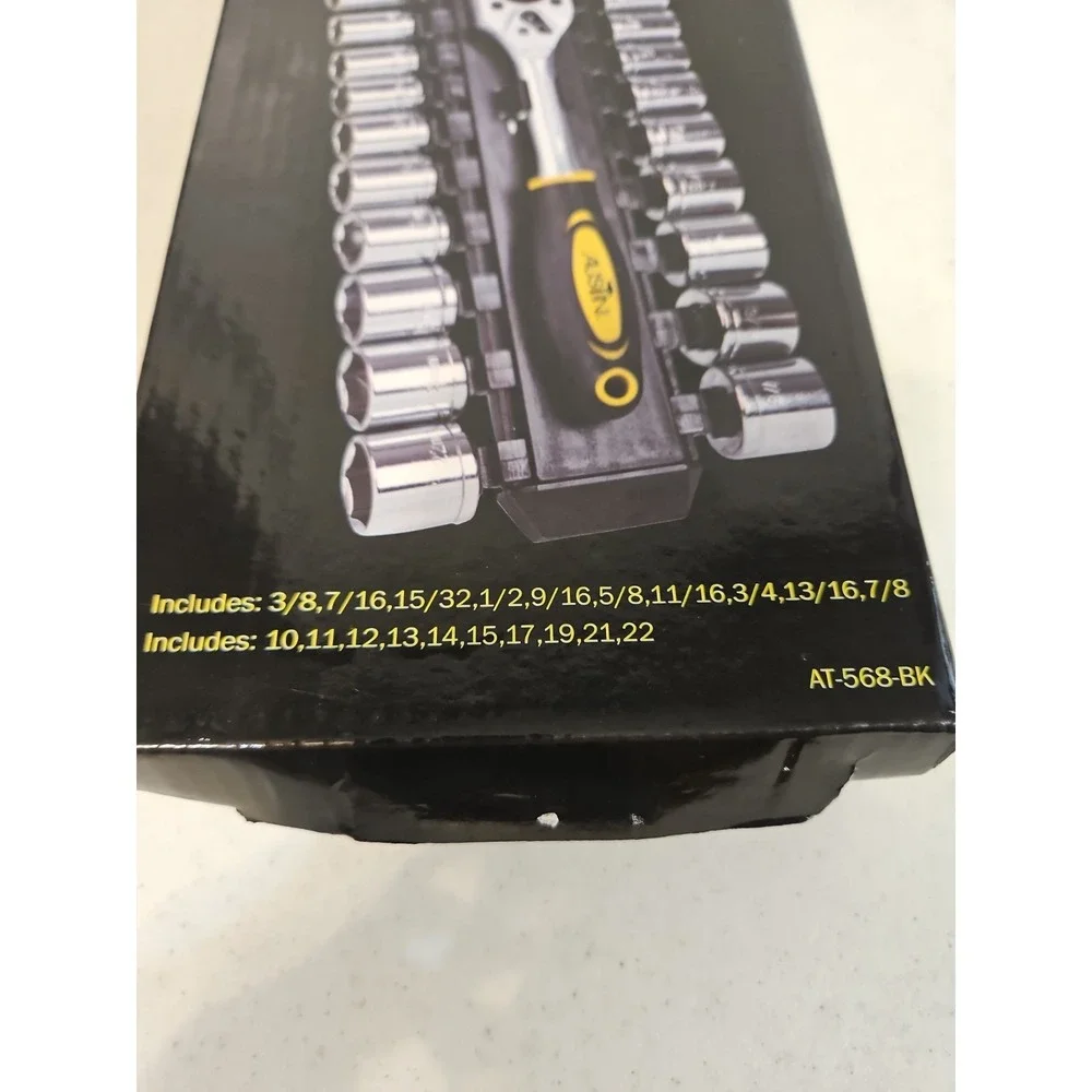 Austin Tools 21 Pc. Socket‎ Set Carbon Steel New In Box